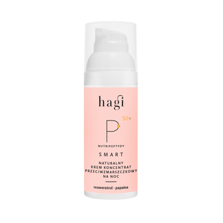 Hagi Smart P, naturalny krem-koncentrat pzeciwzmarszczkowy, na noc, 50 ml - zdjęcie produktu
