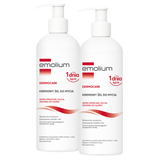Zestaw Emolium Dermocare, kremowy żel do mycia, od 1 miesiąca, 2 x 400 ml - miniaturka zdjęcia produktu
