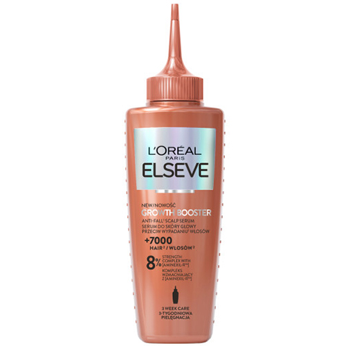 L'Oreal Paris L'Oreal Elseve Growth Booster, serum für die Kopfhaut gegen Haarausfall, 102 ml — Inhaltsstoffe und Bewertung