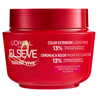 L'Oreal Elseve Color Vive, maska chroniąca kolor do włosów farbowanych lub rozjaśnianych, 300 ml - zdjęcie produktu
