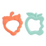 Dumel GiliGums, gryzaki, Owoce, kolorowe, od 3 miesiąca, 2 sztuki - miniaturka zdjęcia produktu