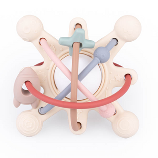 Dumel GiliGums, grzechotka, Kosmos, kolorowa, od 3 miesiąca, 1 sztuka - zdjęcie produktu