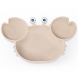 Dumel GiliGums, talerz, Krab, beżowy, od 6 miesiąca, 1 sztuka - miniaturka zdjęcia produktu