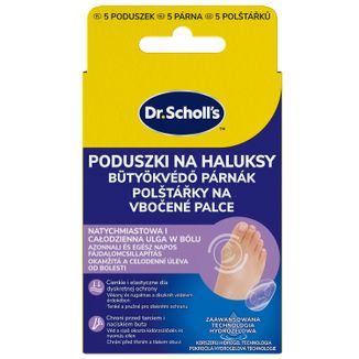 Dr. Scholl's, poduszki na haluksy, 5 sztuk - zdjęcie produktu