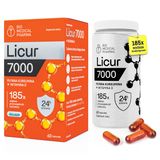 Licur 7000 + witamina D, 60 kapsułek - miniaturka zdjęcia produktu