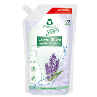 Frosch, mydło w płynie, lawendowe, zapas, 500 ml Frosch, mydło w płynie, lawendowe, zapas, 500 ml - zdjęcie produktu
