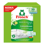Frosch, tabletki do zmywarek, All in One, limonkowe, 50 sztuk - miniaturka zdjęcia produktu