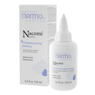 Nacomi Next Level Dermo, peeling oczyszczający do skóry głowy, 135 ml - zdjęcie produktu