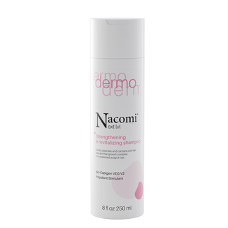 Nacomi Next Level Dermo, szampon do włosów, wzmacniający i rewitalizujący, 250 ml - zdjęcie produktu