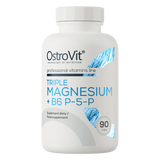 OstroVit Triple Magnesium + B6 P-5-P, 90 kapsułek - miniaturka zdjęcia produktu