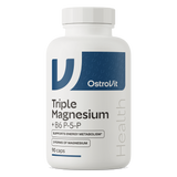 OstroVit Triple Magnesium + B6 P-5-P, 90 kapsułek - miniaturka zdjęcia produktu