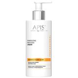 Apis Adeno-C Flash Glow, energetyzujący krem do masażu twarzy z witaminą C i kwasem ferulowym, 300 ml - miniaturka zdjęcia produktu