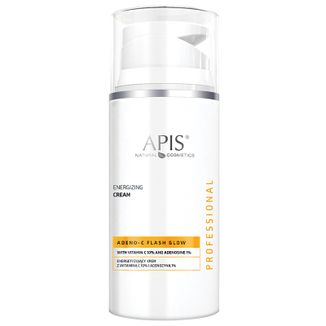 Apis Adeno-C Flash Glow, energetyzujący krem do twarzy z witaminą C i adenozyną, 100 ml - zdjęcie produktu