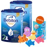 Zestaw Bebilon Advance Pronutra 2, mleko następne, powyżej 6 miesiąca, 2 x 800 g + Canpol Babies, zestaw zabawek do kąpieli, 5 sztuk gratis - miniaturka zdjęcia produktu