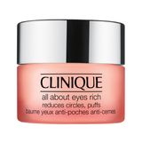 Clinique All About Eyes Rich, bogaty krem pod oczy, redukujący sińce i opuchliznę oraz linie i drobne zmarszczki, 15 ml - miniaturka zdjęcia produktu