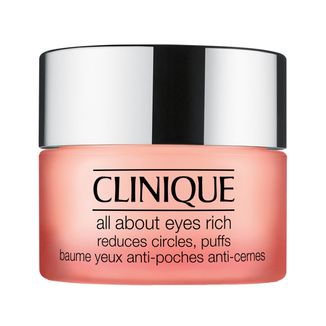 Clinique All About Eyes Rich, bogaty krem pod oczy, redukujący sińce i opuchliznę oraz linie i drobne zmarszczki, 15 ml - zdjęcie produktu