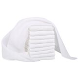 Bocioland, pieluchy tetrowe 115 g/m2, białe, 70 x 80 cm, 10 sztuk - miniaturka zdjęcia produktu