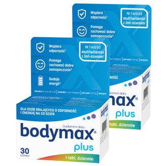 Zestaw Bodymax Plus, 2 x 30 tabletek - zdjęcie produktu