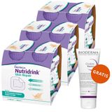 Zestaw Nutridrink Skin Repair, preparat odżywczy, smak waniliowy, 12 x 200 ml + Bioderma Cicabio Restor, krem, 100 ml gratis - miniaturka zdjęcia produktu