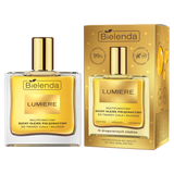 Bielenda Lumiere, multifunkcyjny suchy olejek pielęgnacyjny do twarzy, ciała i włosów, 50 ml - miniaturka zdjęcia produktu