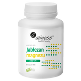 Aliness Jabłczan Magnezu 140 mg z B6 (P-5-P), 100 kapsułek vege - miniaturka zdjęcia produktu