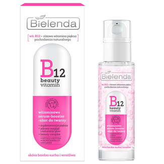 Bielenda B12 Beauty Vitamin, witaminowe serum-booster do twarzy, 30 ml - zdjęcie produktu