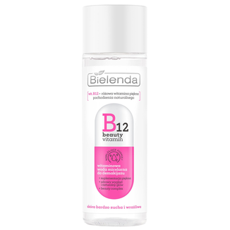Bielenda B12 Beauty Vitamin, witaminowa woda micelarna do demakijażu, 200 ml - zdjęcie produktu