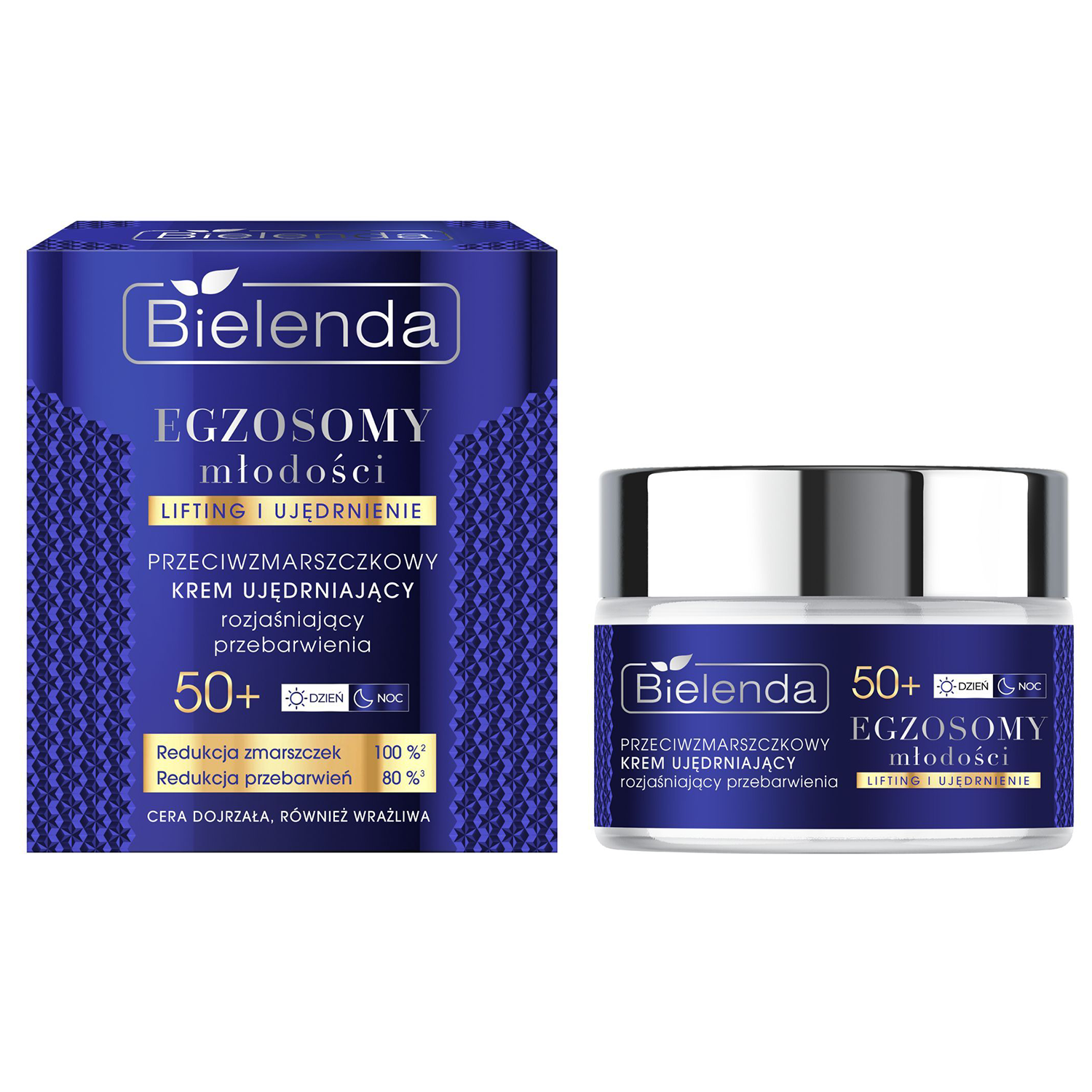 Nieznana Bielenda Egzosomy Jugend 50+, Anti-Falten Creme straffend, aufhellend Pigmentflecken, 50 ml — Inhaltsstoffe und Bewertung