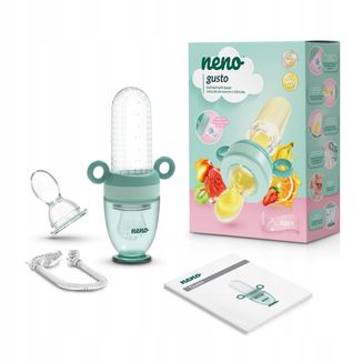 Neno Gusto, smoczek do owoców z łyżeczką, 1 sztuka - zdjęcie produktu