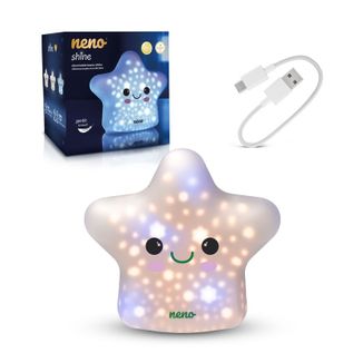 Neno Shine, silikonowa lampka nocna dla dzieci, 1 sztuka - zdjęcie produktu