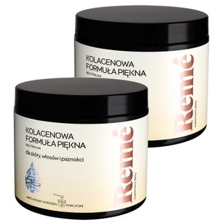 Zestaw Reme Kolagenowa Formuła Piękna, smak neutralny, 2 x 150 g - zdjęcie produktu