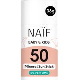 Naif Baby & Kids, mineralny sztyft przeciwsłoneczny dla dzieci i niemowląt, od urodzenia, SPF 50, 36 g - miniaturka zdjęcia produktu
