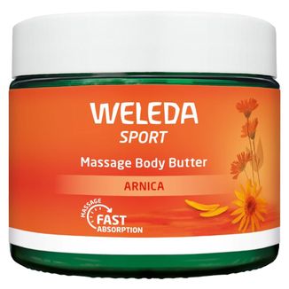 Weleda Sport, masło do masażu z arniką, 150 ml KRÓTKA DATA Weleda Sport, masło do masażu z arniką, 150 ml KRÓTKA DATA - zdjęcie produktu