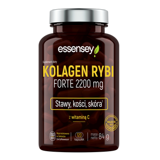 Essensey Kolagen Rybi Forte 2200 mg, 120 kapsułek - zdjęcie produktu