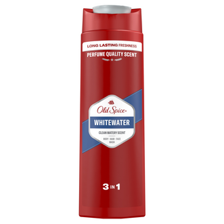 Old Spice, żel pod prysznic 3w1, do ciała, włosów i twarzy, Whitewater, 400 ml - zdjęcie produktu