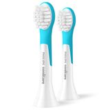 Philips, końcówki wymienne do szczoteczki sonicznej Sonicare For Kids Mini, od 3 lat, 2 sztuki - miniaturka zdjęcia produktu