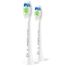 Philips, końcówki wymienne do szczoteczki sonicznej Sonicare W2 Optimal White, białe, 2 sztuki - miniaturka  zdjęcia produktu