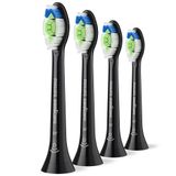 Philips, końcówki wymienne do szczoteczki sonicznej Sonicare W2 Optimal White, czarne, 4 sztuki - miniaturka zdjęcia produktu