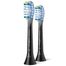 Philips, końcówki wymienne do szczoteczki sonicznej Sonicare C3 Premium Plaque Defence, czarne, 2 sztuki - miniaturka  zdjęcia produktu