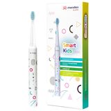 Meriden Smart Kids, szczoteczka soniczna dla dzieci, biała, od 5 lat, 1 sztuka + końcówki wymienne, 4 sztuki - miniaturka zdjęcia produktu