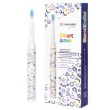 Meriden Smart Junior Violet, szczoteczka soniczna dla dzieci, fioletowa, od 5 lat, 1 sztuka + końcówki wymienne, 4 sztuki - miniaturka zdjęcia produktu