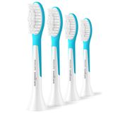 Philips, końcówki wymienne do szczoteczki sonicznej Sonicare For Kids 7+, od 7 lat, 4 sztuki - miniaturka zdjęcia produktu