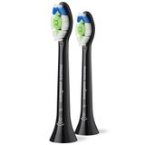 Philips, końcówki wymienne do szczoteczki sonicznej Sonicare W2 Optimal White, czarne, 2 sztuki - miniaturka zdjęcia produktu
