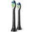 Philips, końcówki wymienne do szczoteczki sonicznej Sonicare W2 Optimal White, czarne, 2 sztuki - miniaturka  zdjęcia produktu