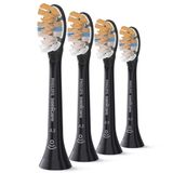 Philips, końcówki wymienne do szczoteczki sonicznej Sonicare A3 Premium All-in-One, czarne, 4 sztuki - miniaturka zdjęcia produktu