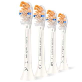 Philips, końcówki wymienne do szczoteczki sonicznej Sonicare A3 Premium All-in-One, białe, 4 sztuki - zdjęcie produktu