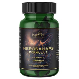 Invent Farm Nerosanaps Formuła 7, 120 kapsułek - zdjęcie produktu