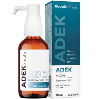 BioceriQ ADEK, krople, 30 ml - zdjęcie produktu