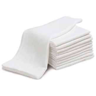BabyMatex, pieluchy tetrowe, 70 cm x 80 cm, białe, 20 sztuk - zdjęcie produktu