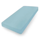 BabyMatex, prześcieradło jersey z gumką, 70 cm x 140 cm, niebieskie - miniaturka zdjęcia produktu